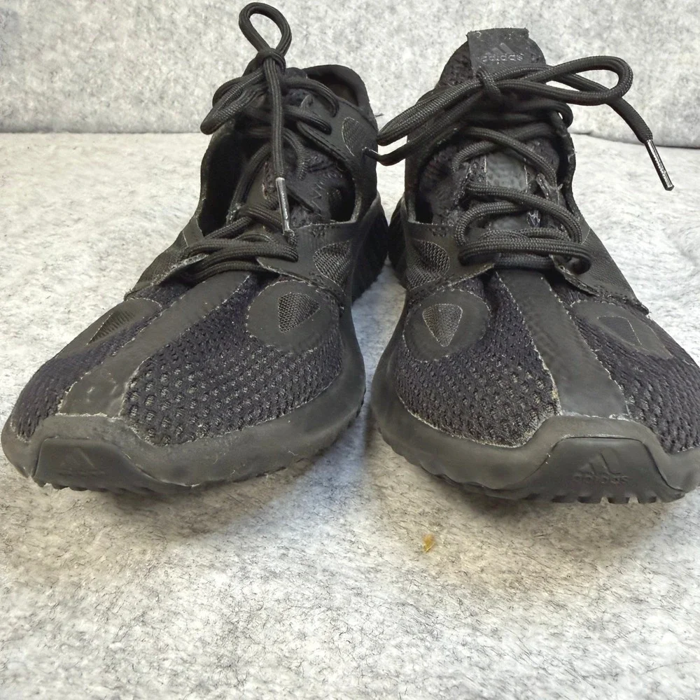 Adidas Alphabounce Triple Black Mesh Running Shoes Womens Sneakers Low Top